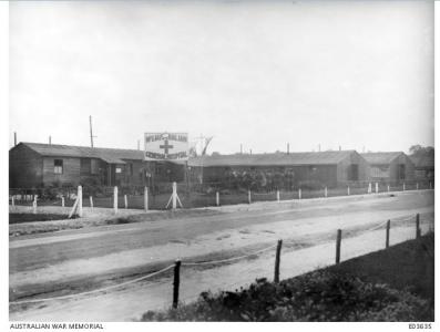 No.1 Australian General Hospital Rouen. Photographer unknown, photograph source E0635